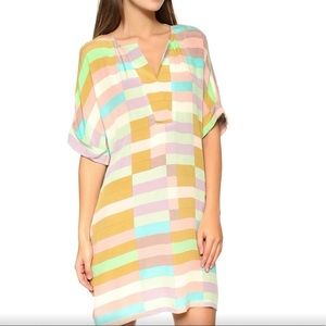 Mara Hoffman pastel mini dress! Size M!